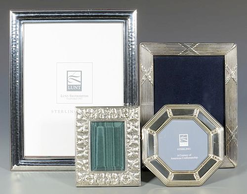 4 STERLING SILVER FRAMES INCL  3890c5