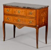 FRENCH LOUIS XVI STYLE COMMODE WITH