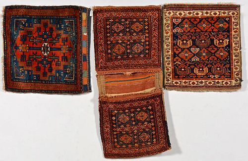 3 PERSIAN AND CAUCASIAN WOOL ITEMS1st 389459