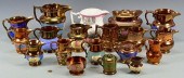 GROUP OF ASSORTED LUSTERWARE, 19 PCSGroup
