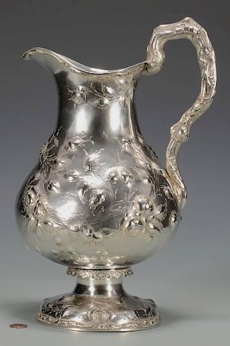 NEW ORLEANS SILVER WATER PITCHER  389ad3