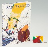 SAM FRANCIS, MINIATURE ABSTRACT PAINTING