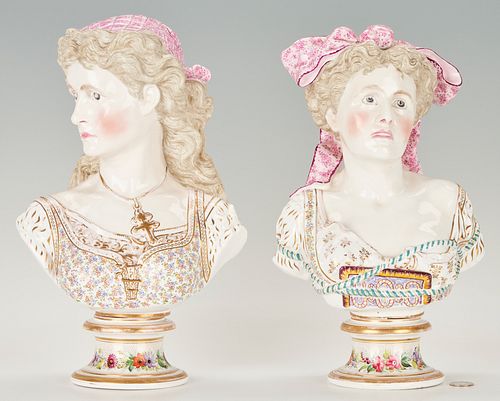 2 CONTINENTAL PORCELAIN FEMALE 387be9