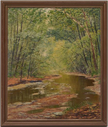 THEO KOCH O B PAINTING FOREST 387c7f