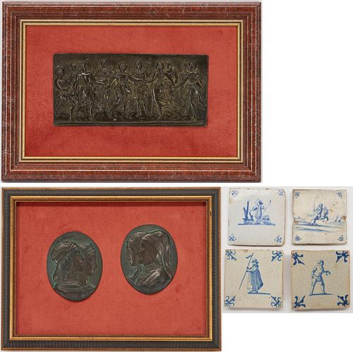 6 ITEMS INC FRENCH BAS RELIEF  387ebd