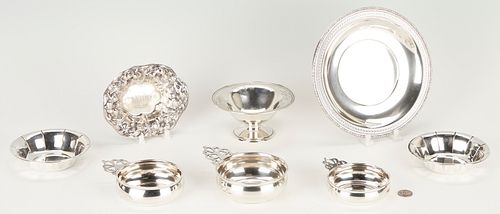 8 PCS STERLING HOLLOWWARE INCL  387eed