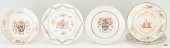 4 CHINESE EXPORT PORCELAIN ARMORIAL