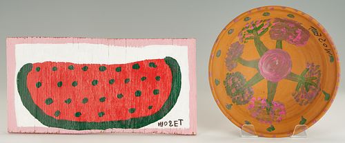 MOSE TOLLIVER O B WATERMELON PAINTING 387ff3