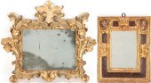 2 CARVED CONTINENTAL CARVED MIRRORS1st 388089