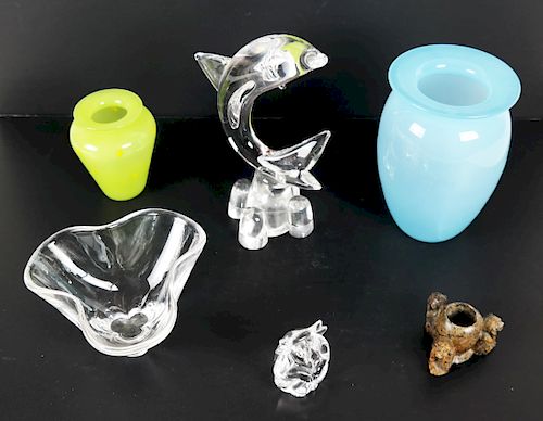 GROUP OF GLASS CRYSTAL OTHER 388384