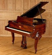 WM. KNABE & CO WALNUT BABY GRAND PIANO