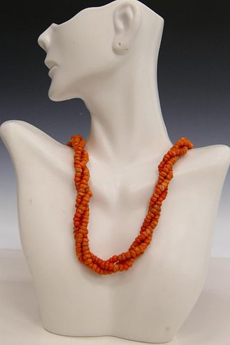CHINESE 14KT Y GOLD AND RED CORAL 38c2e1