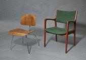 TWO DESIGNER CHAIRSTwo designer chairs,