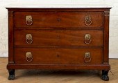 19TH C FRENCH EMPIRE MARBLE TOP 38a7b7