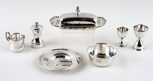 7PC STERLING SILVERPLATE ARTICLES 38a938