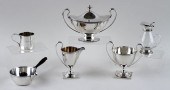 6PC STERLING & SILVERPLATE ARTICLES