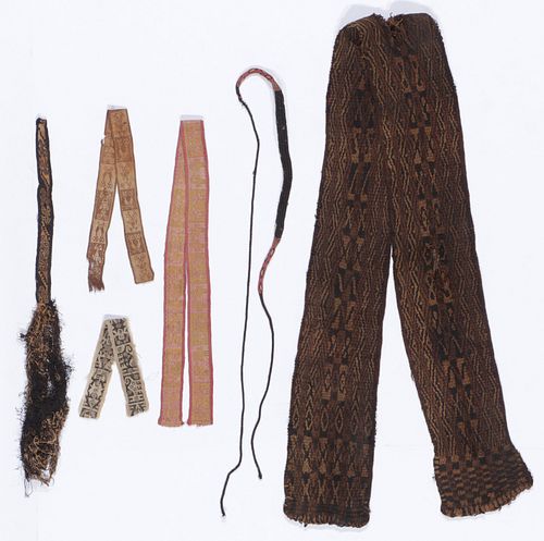 COLLECTION OF 6 PRE COLUMBIAN TEXTILESCollection 38aa2d