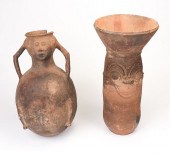 AFRICAN NUPE AND KORO TERRACOTTA VESSELSAfrican