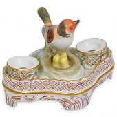 HEREND PORCELAIN ROTHSCHILD DOUBLE