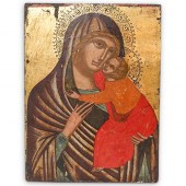ORTHODOX MADONNA WITH CHILD RUSSIAN