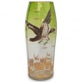 MOSER GLASS FLYING EAGLE HIGH RELIEF