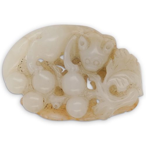 18TH CENT CHINESE CARVED JADE 38de48