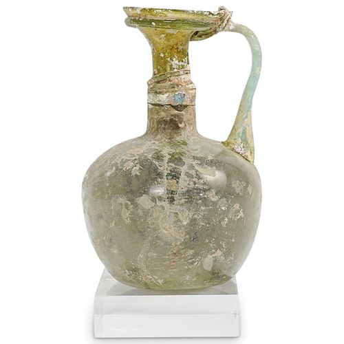 ANCIENT ROMAN GLASS OINOCHOE EWERDESCRIPTION  38df23