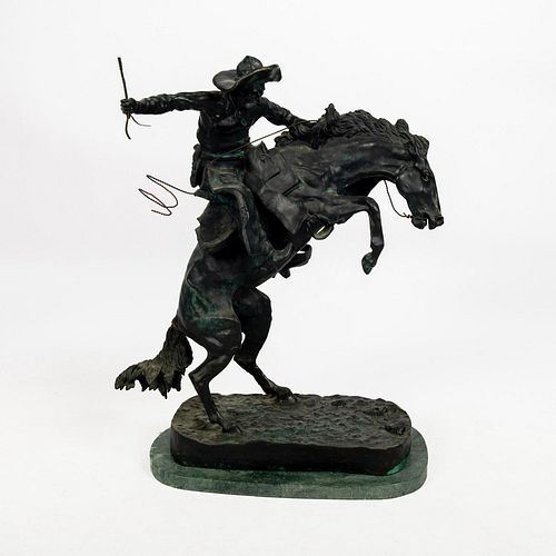 AFTER FREDERIC REMINGTON BRONZE 38dfb8