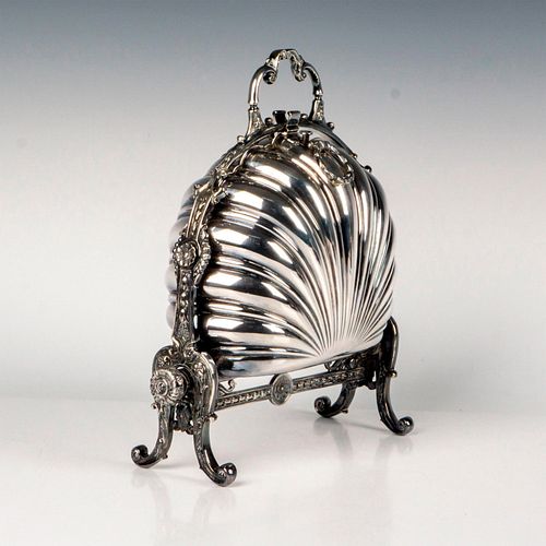 VICTORIAN SILVER PLATED BISCUIT