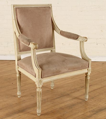 FRENCH LOUIS XVI STYLE UPHOLSTERED 38ca8c