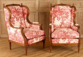 PAIR LATE 19TH C. FRENCH LOUIS XVI STYLE