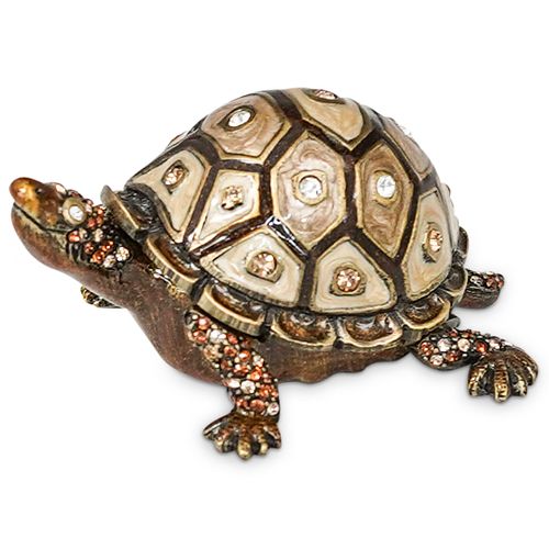 JAY STRONGWATER ENAMELED TURTLE 38ce28