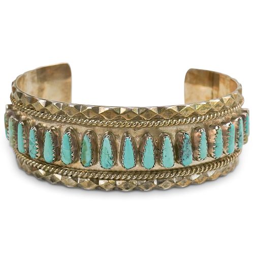 T LOWE NAVAJO STERLING TURQUOISE 390270