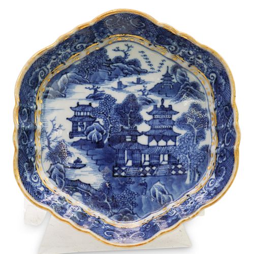 18TH CENT CHINESE CANTON BLUE 3902fe