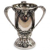 19TH CENT. STERLING SMALL TENNIS TROPHY