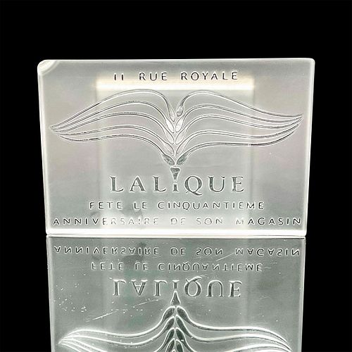 LALIQUE CRYSTAL RETAIL SIGN FOR 391081