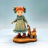ANRI ITALY WOOD CARVED FIGURINE, PURRFECT