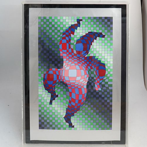 VICTOR VASARELY HUNGARIAN 1908 1997  38edeb