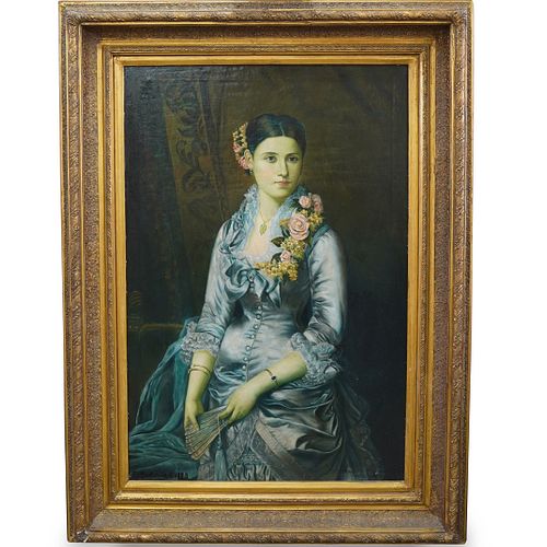 OIL PAINTING AFTER TO EASTMAN JOHNSONDESCRIPTION  39224c