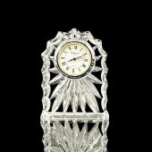 WATERFORD CRYSTAL SMALL DESK CLOCK,