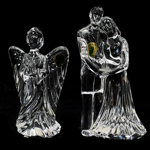  2 PC WATERFORD CRYSTAL FIGURINESDESCRIPTION  392d37