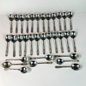 32PC WESTMORLAND STERLING SILVER SOUP