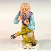 HAND-PAINTED PORCELAIN FIGURINE, OLD