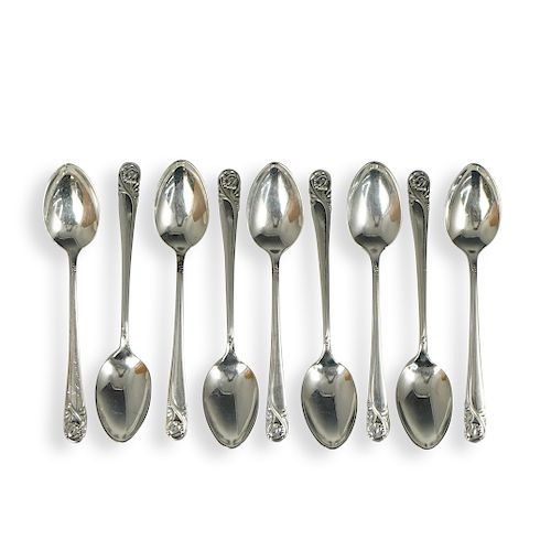 (9 PC) SPRING GLORY STERLING SILVER