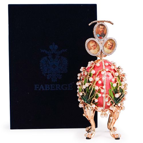 LILIES OF THE VALLEY FABERGE EGGDESCRIPTION  391862