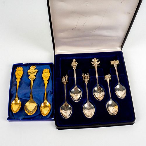 9PC SILVER AND GOLD PLATED ROYAL 394c20