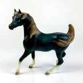 BREYER MODEL HORSE, BLACK STALLION 1153Resin