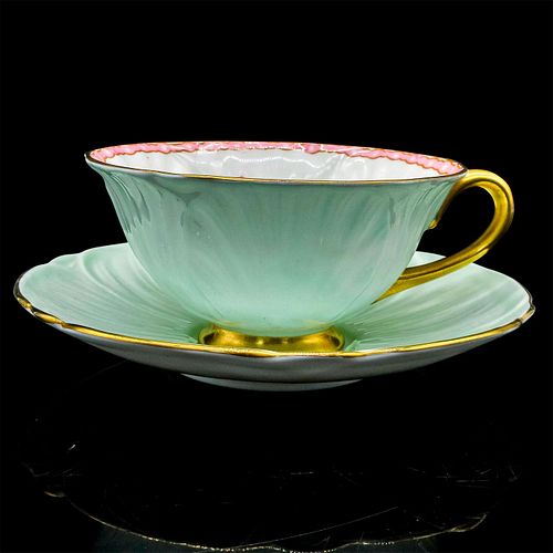 SHELLEY ENGLAND CUP AND SAUCER  39552a