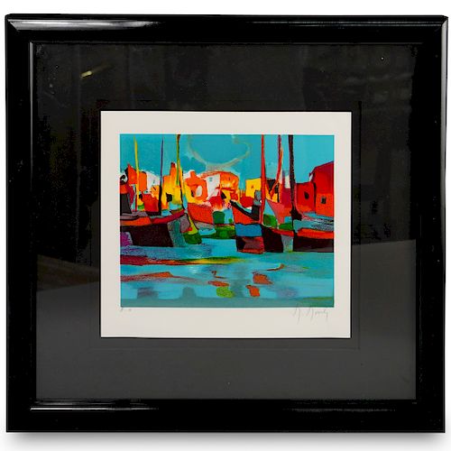 MARCEL MOULY (FRENCH, 1918-2008) LITHOGRAPHDESCRIPTION: