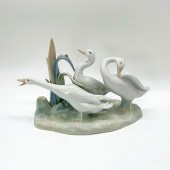 GEESE GROUP 1004549 - LLADRO PORCELAIN